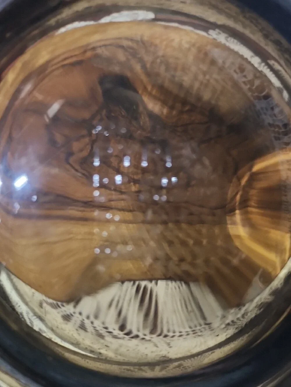Pyrex amber toned